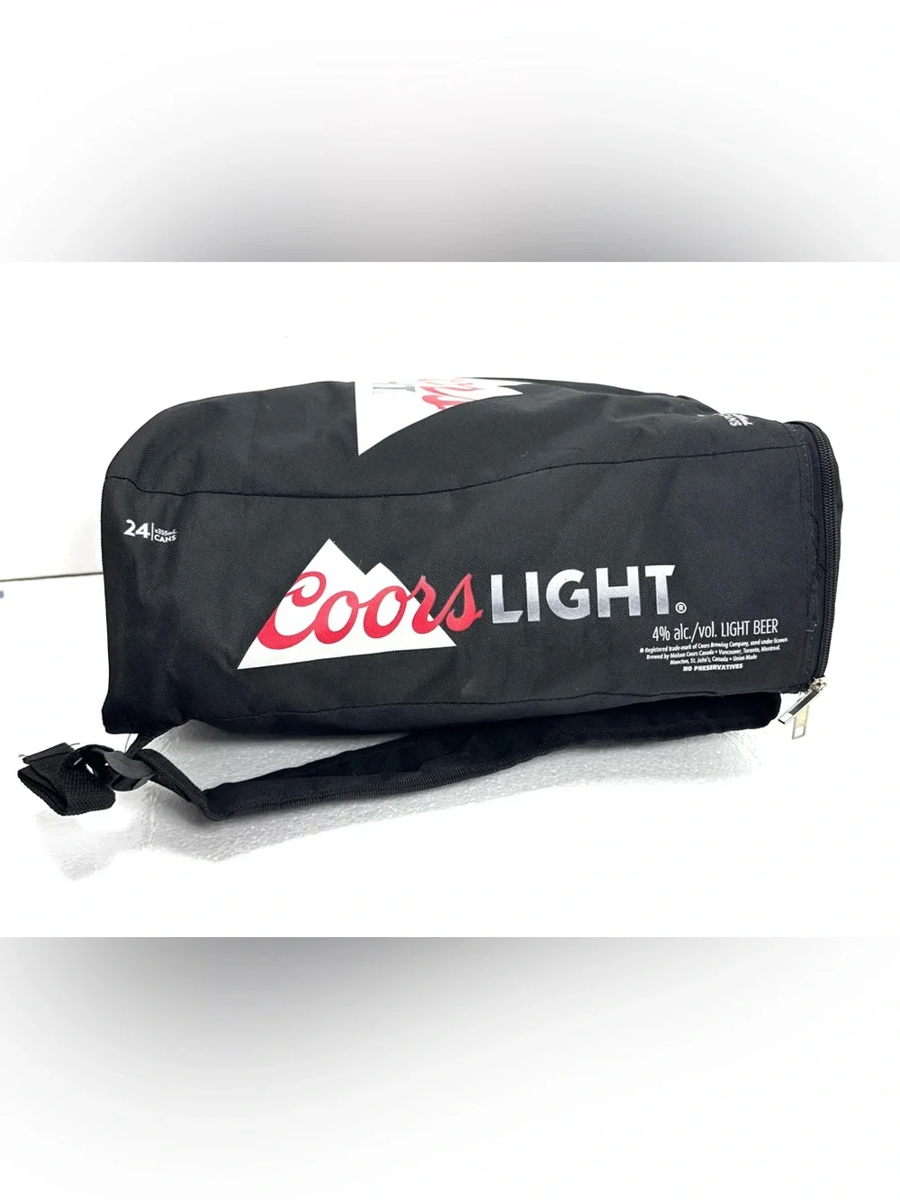 Coors Light 24-can insulated backpack cooler NWOT